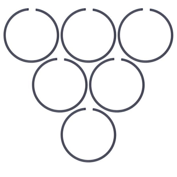 38 mm männät renkaat Yhteensopiva Husqvarna moottorisahojen 136 137 141 142 36 41 kanssa (paksuus 1,5 mm) Hg