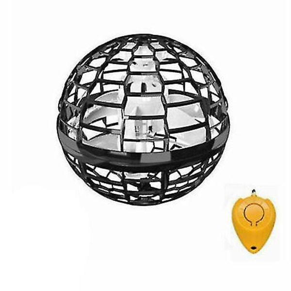 Flying Ball Boomerang Spinner Legetøj Mini Drone Ufo Kids Boy Girl Gifts_i -ES Black and Remote control