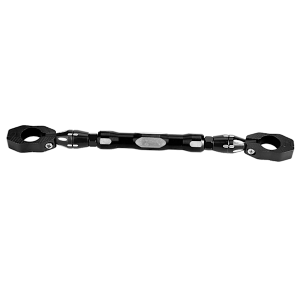Justerbar motorcykelbalans tvärstång 7/8\" 22mm styrstångsförstärkningshävarm (svart)