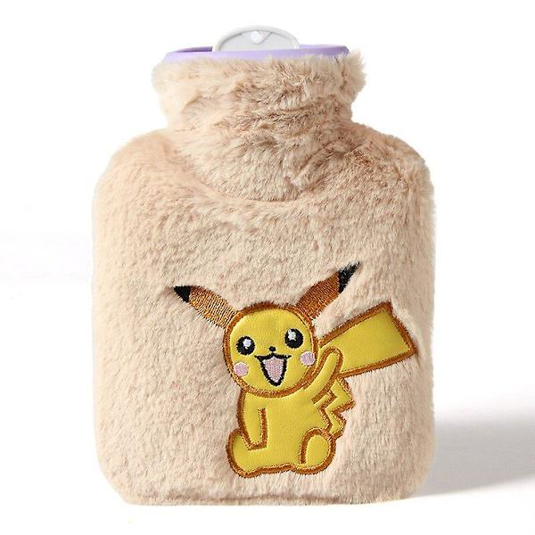 Anime Hellokts Pikachu Totoros Kawaii Plysch Varm Hand- och Fotvärmare Cartoon Mjuk Bärbar Vinter Vattenflaska Påsar Presenter Leksaker pikachu