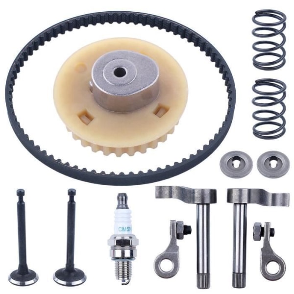 Camarfate Remskiva Gear Timing Celt Spring Kit Kompatibel med Honda GX35 GX35NT HHT35S UMK435