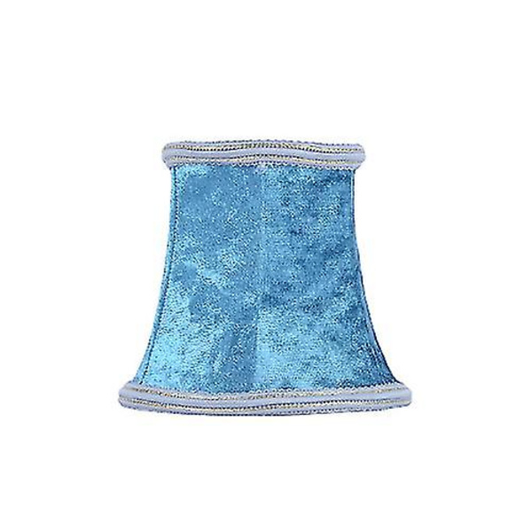 Lampskärm i tyg, lampskärmsskydd, lampskärmstillbehör, heminredning, passar vägglampa Blue