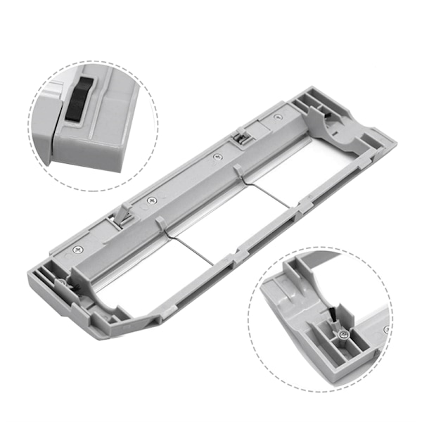 Reservedels hovedbørstedæksel til Xiaomi 1/1S og Roborock S4 S5 Max S50 S51 S55 S6 MaxV Pure E2 E3 E4 robotstøvsuger