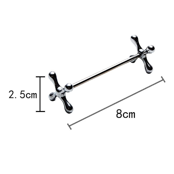 6 stk Legeret spisepinde Hvileskeer Stativ Gafler Knive Holder Stativ Stativ Metal Craft Borddekoration