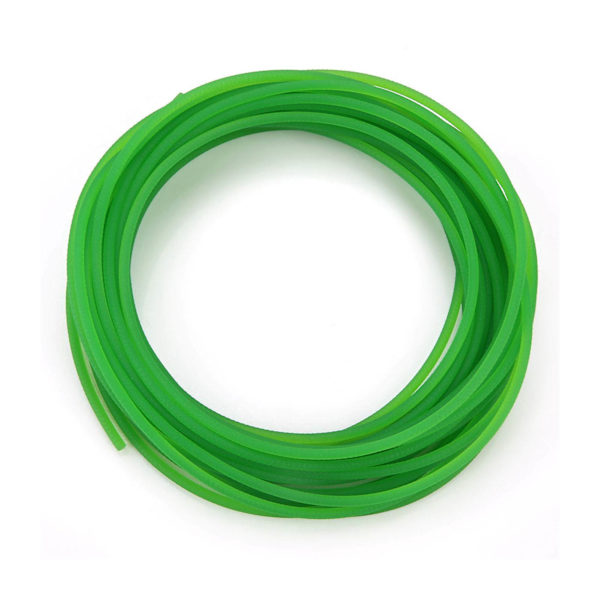 Grønn PU-polyuretan rundrem med ru overflate for drivtransmisjon (6 mm * 10 m)