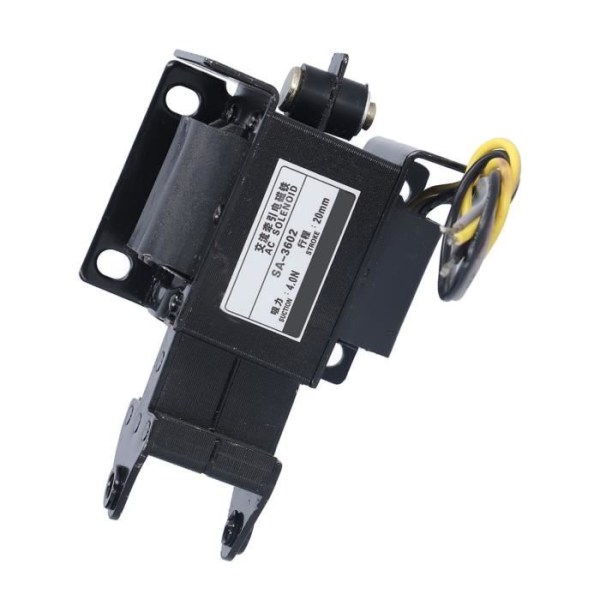 HURRISE elektrisk push pull magnet BERM solenoid elektromagnet pull elektrisk magnet AC220V -h