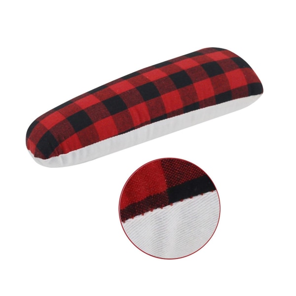 Skinkaformad stryktillbehör Bärbar quiltning Strykdyna Högtemperaturstrykning Skinka Pressverktyg för att stryka Böjd söm CN Red