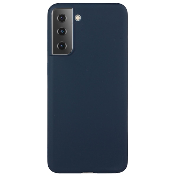 Til Samsung Galaxy S22 5G Blød TPU Ultratyndt Telefon Bagcover Let Mat Finish Belægning Etui Dark blue Style L Samsung Galaxy S22 5G