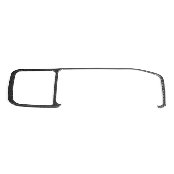 Konsolnavigeringspanelram Trim GPS Kolfiberöverdrag Passar för V60 S60 2010‑2017RHD