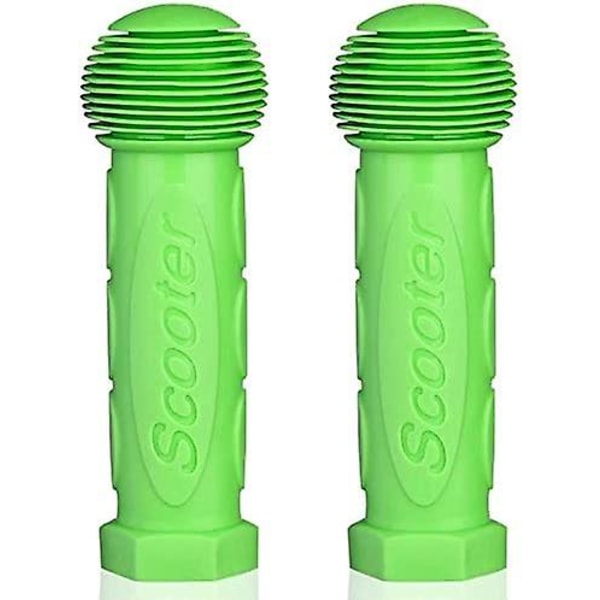 Et par gummiscooterhåndtak erstatningsgrep for Mini eller Maxi Micro Scooterblack green