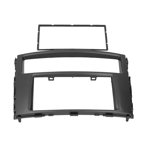 2Din Stereo Radio Fascia DVD Audio Player Navigation Panel Frame Passar för Mitsubishi Pajero 2007+