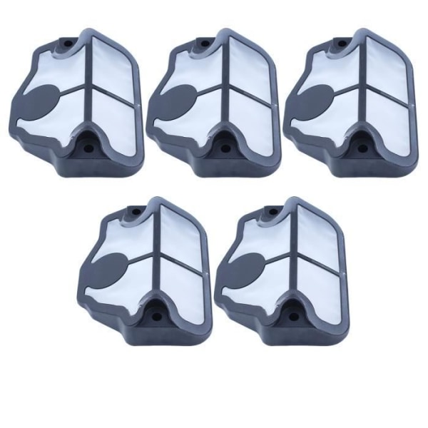 5-pack Luftfilterset Kompatibelt med Husqvarna 36 41 136 137 141 142 136LE 137E 141LE 142E Motorsåg 530029811