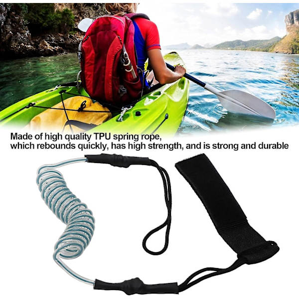 Kajakpaddlingslina Säkerhetslina Paddlingslina Elastisk Paddlingslina Säkerhetslina Paddlingslina Kajakpaddlingslås Kajakpaddlingslina För Kanot Kajak Båt
