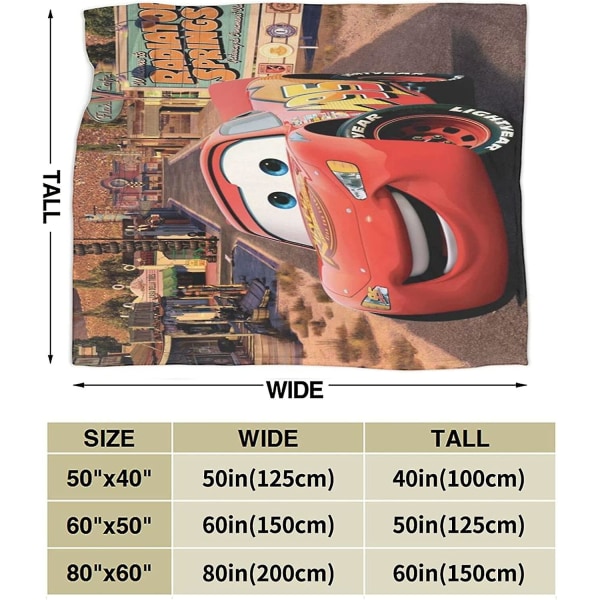 Biler Lightning Mcqueen hetteteppe,motedesignteppe,lett Komfortabel -w291 -ES 50x40in 125x100cm