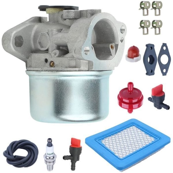 Förgasarluftfilterjusteringskit Kompatibelt med Briggs & S 498254 798170 498170 497347 498966 Motor 6.25 6.75HP Trimmer