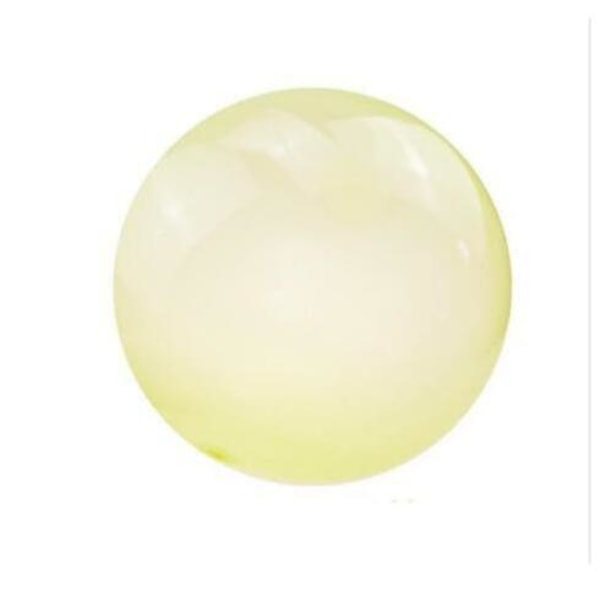 Lohill Børne Boble Bold Legetøj Oppustelig Vandbold Blød Gummi Bold Gele Ballon Bolde Til Børn Udendørs Fest Yellow S 40cm