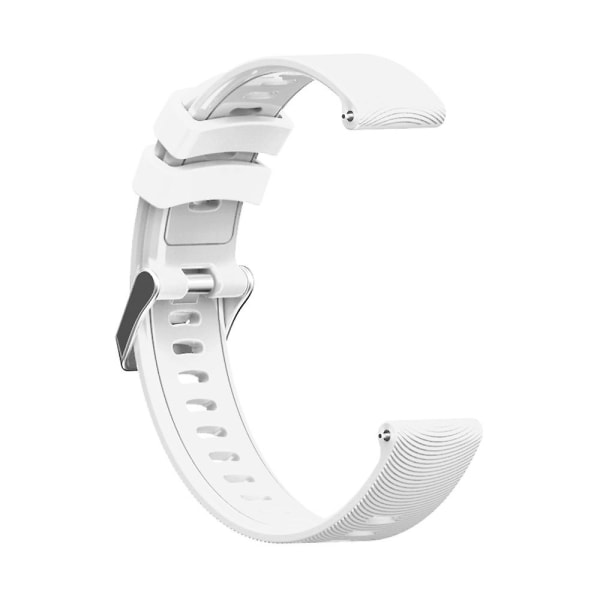 Garmin Vivoactive 3 Silikonarmband Armband Kompatibel med Garmin -HG white