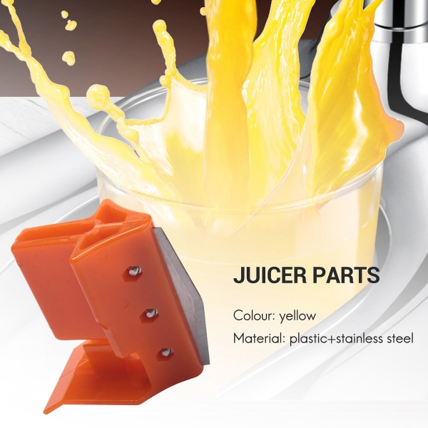 Xc-2000e:lle sähköinen appelsiinimehupuristimen varaosat koneen varaosat appelsiinimehupuristimen osat terän oranssi yellow