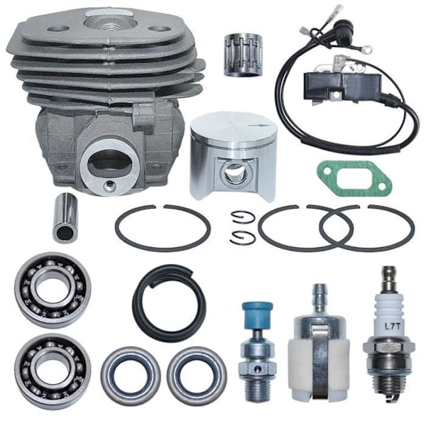 47mm cylinder kolvkit med spole Kompatibel med Husqvarna 357 359 544047502 fr