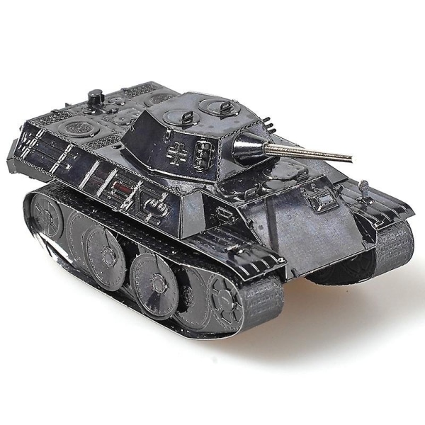 3D-metallpussel gör-det-själv-manual Famous Tank Military Series Tiger Tanks T-34 Js-2 M1a1 Tankmodell Montera pussel VK1602