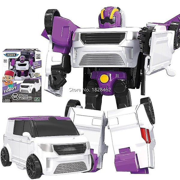 Mini Tobot Transformation Robot Lelut Korea Cartoon Brothers Anime Tobot Deformation Auto Lentokonelelut Lapsille Lahja With Color Box W