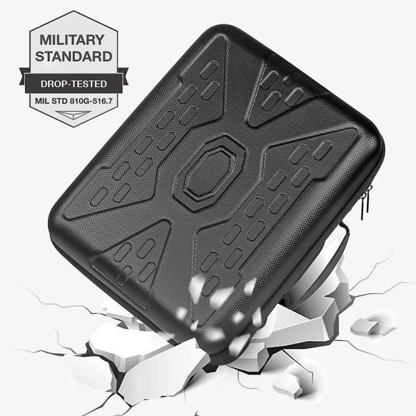 Guard anti-scratch case , joka on yhteensopiva konsolikoneen lisävarusteiden kanssa black