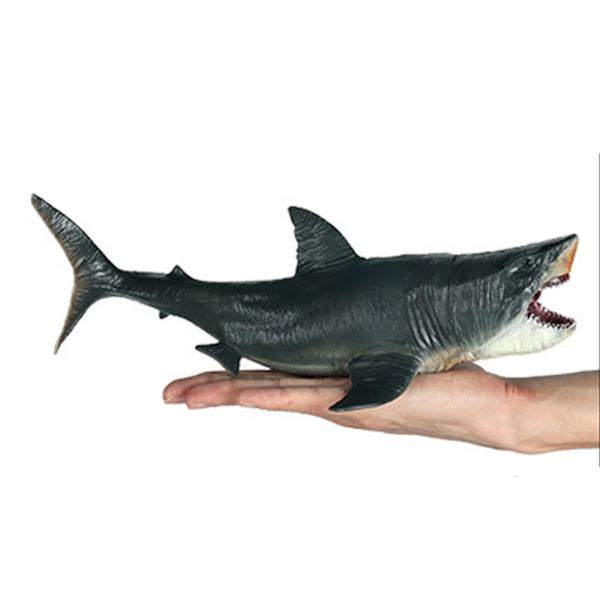 Malerisk Hajfigur Megalodon Model Dyr Til Tidlig Læring Legetøj