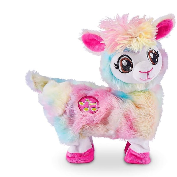 Pets Alive Rainbow Bonnie Den Dansande Lama med Batteridrift -ES