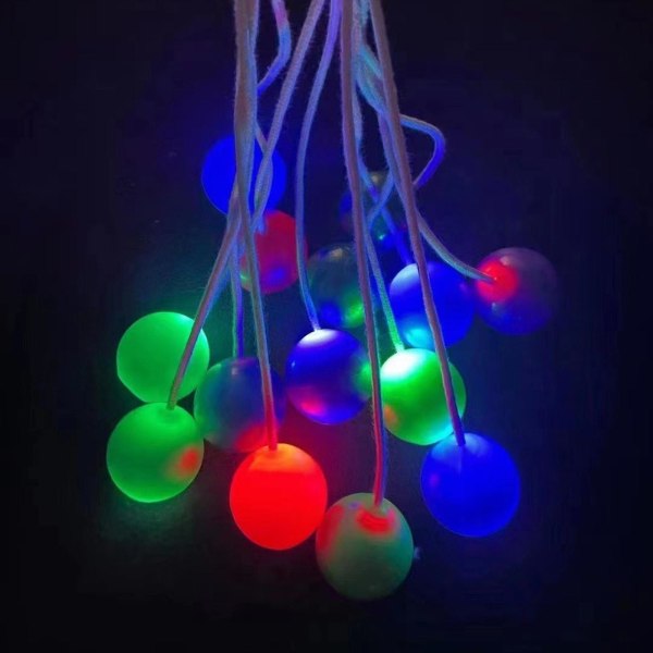 Liten Bollleksak Abs Pro-clackers Klicka Klack Boll Födelsedagspresent Avkoppling Studsbollar (en, slumpmässig färg) 3cm