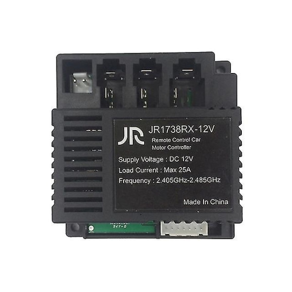 Jr-rx-12v Lasten sähköauton Bluetooth kaukosäädinvastaanotin, Smooth Start Controller Jr1958rx ja Jr1858rx/jr1738rx -HG JR1738RX-12V