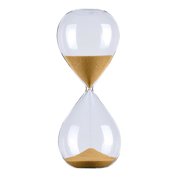 5/30/60 Minutters Rund Sandklokke Personlighet Glass Timeglass Ornamenter Nyhet Tidshåndteringsverktøy Glod 60 minutes