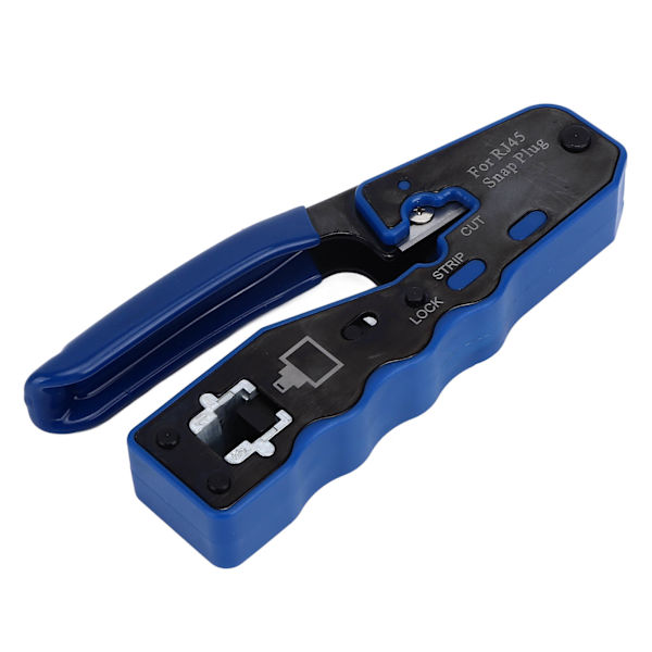 Hand Crimping Pliers 8P Crystal Head Crimper Network Cable Stripper Ethernet Cutting Tool