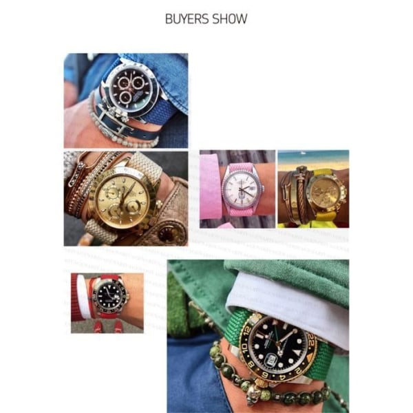 Reserv-/ nylon 20mm-mörkgrön