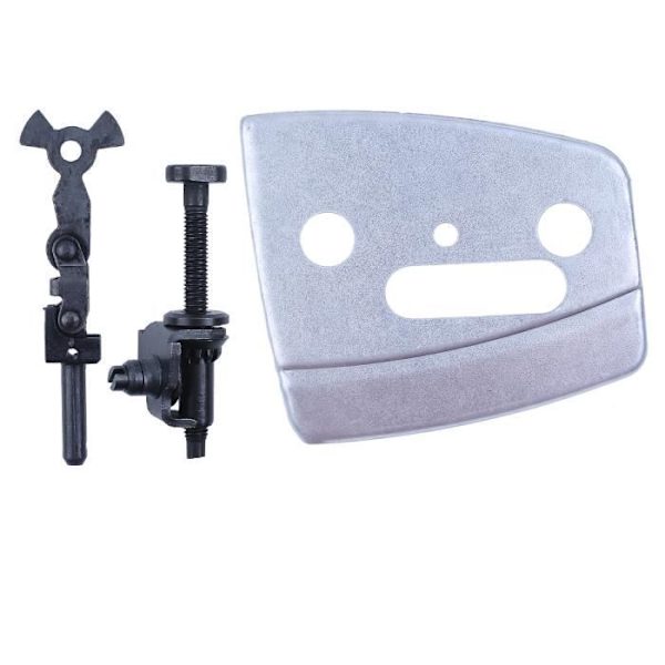 Kjedejusteringsstangplate med kneutskjæring Kompatibel med HUSQVARNA 353 350 340 345 359 357 346