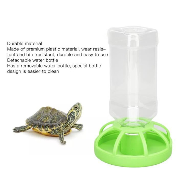 Reptil Drinker, reptil vatten dispenser vatten skål dispenser HB014 -hg