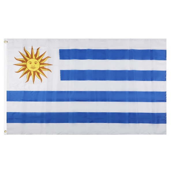 90*150cm Uruguay flag source 3*5ft polyester flag