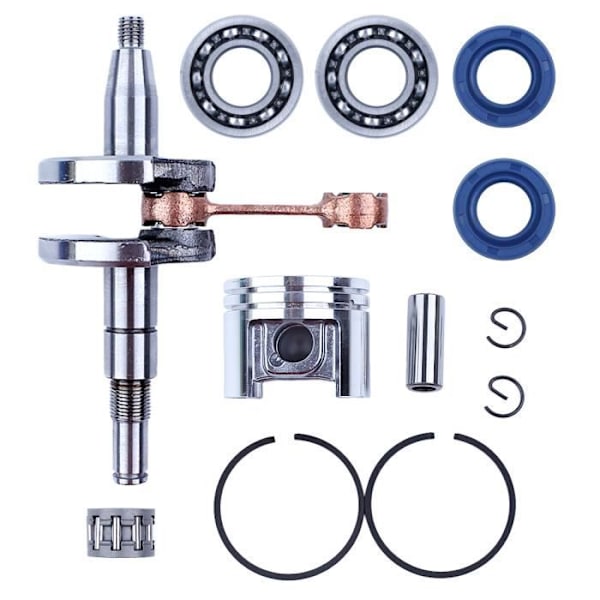 Vevaxlarlager - 38mm Kolvtätningsringsats Kompatibel med 018 MS180 MS 180