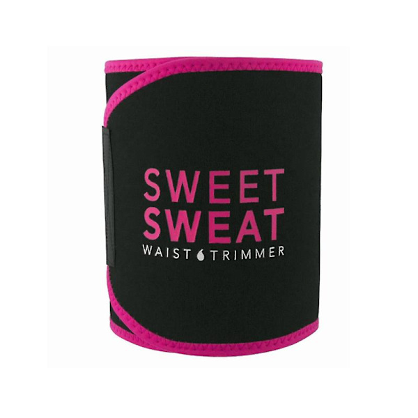Mænds og kvinders mavebælte Sweet Sweat Shapewear Korset Justerbart Bælte Tættsiddende red M