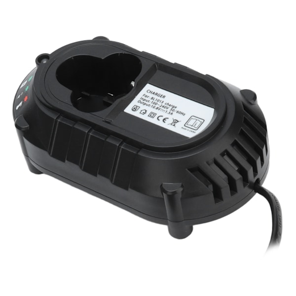 Li Ion Batterioplader Kortslutningsbeskyttelse 4 Valg Enkel Praktisk Brug 10.8V Batterioplader 100‑240VUS