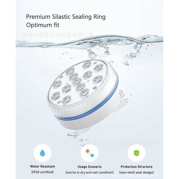 Lay-Z-Spa LED-lys for boblebad - 7 farger undervannslys