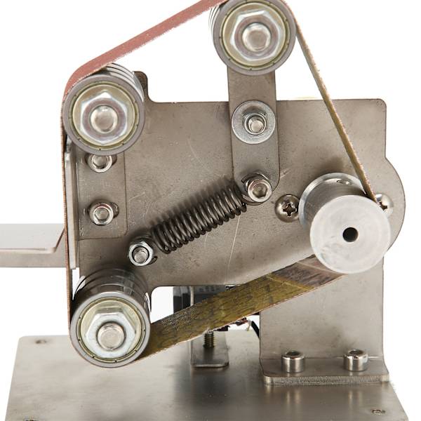 Mini Båndsliber Elektrisk Håndholdt DIY Polering Slibning Maskine Slibere AC110‑240VUS Stik 775（100W）