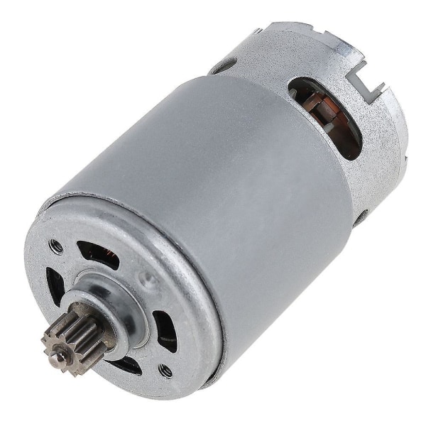 Rs550 18v 19500 Rpm DC-motor med to-trinns 11 tenner og høyt dreiemoment kompatibel med elektrisk bor/skrutrekker -HG Silver