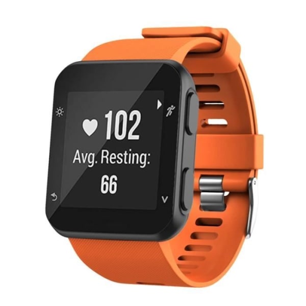 Udskiftningsrem i silikone til Garmin Forerunner 35 ur - Orange