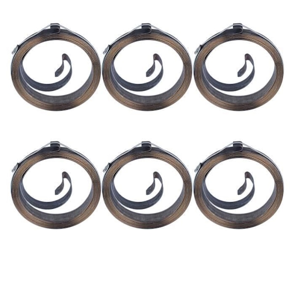6 x Stjernetilbageføringsfjeder Kompatibel Med Honda GXV160 GX160 GX120 168F 170F 28442-ZH8-003 Stens 155-300 Motor Generator