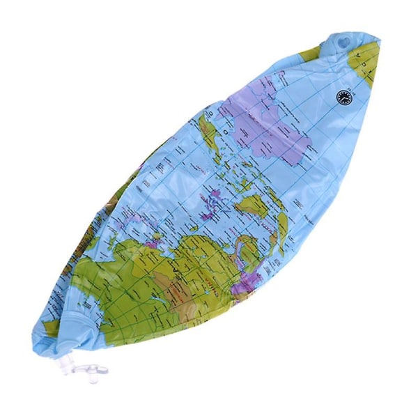 30 cm oppblåsbar verdensklode Jordkart Undervisning i geografi Strand svømmebasseng / sprutende vann -ES