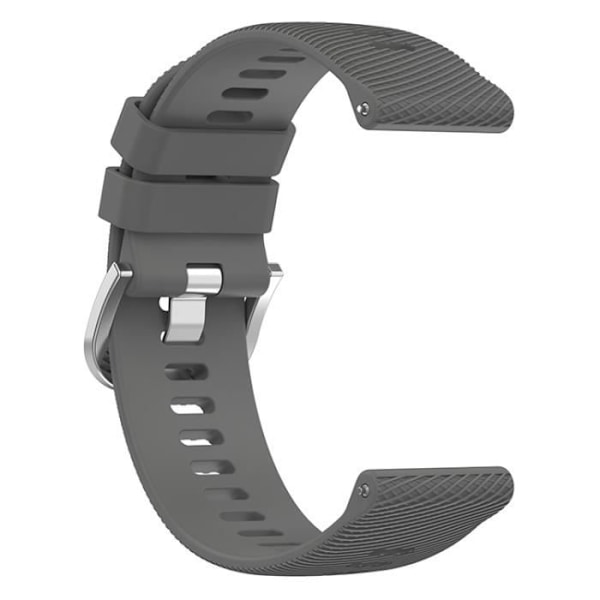 20MM (grå) urrem, med originalt rustfrit stålspænde, tilbehør til Garmin VivoMove Trend