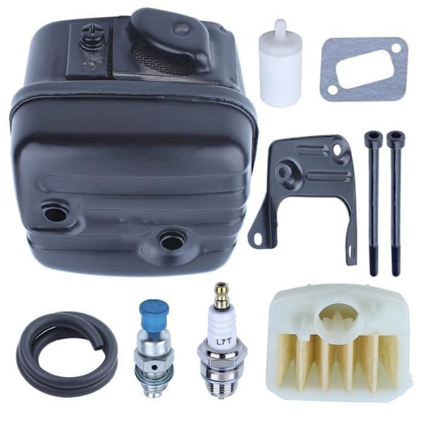 Luftfilter Kompatibel Med Husqvarna 340 345 350 353 346xp Fr Eksosdemper