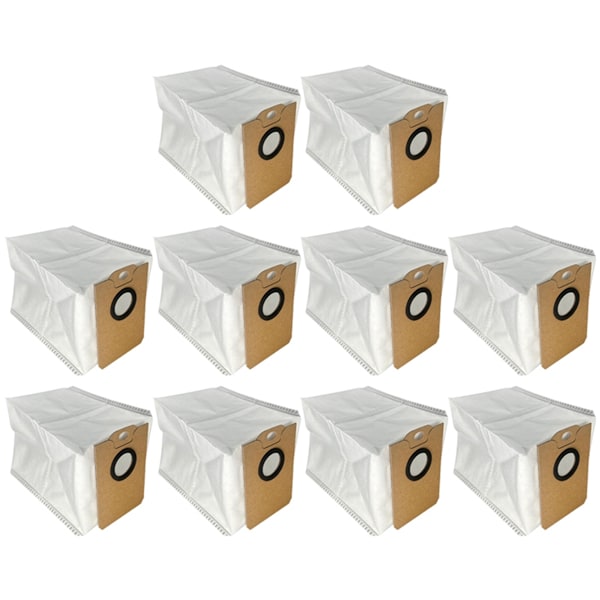 10 KPL Pölypussi Cecotec Conga 2499/7490/8290/2299 -sarjan pölynimurin varaosa kotitalouksien siivoukseen, roskapölypussi