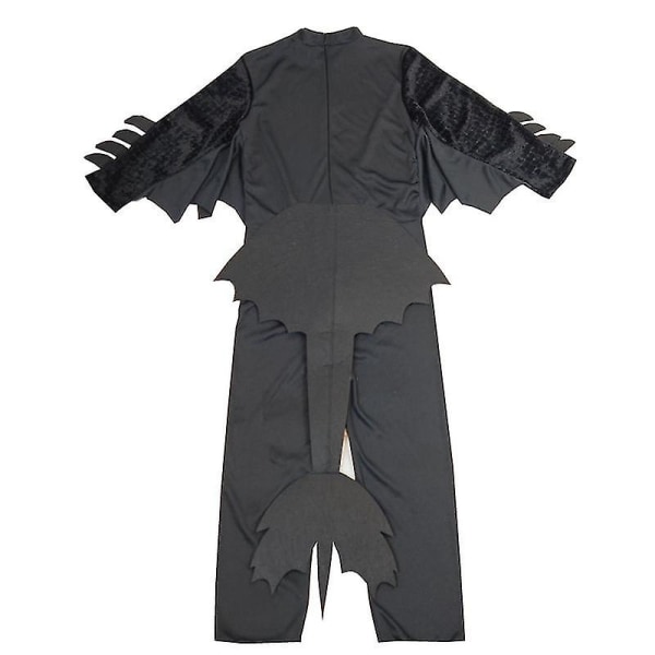 Dragon Toothless Cosplay Kostymer Anime Klänning Jumpsuits Dinosaur Toothless Svans Halloween Kostym Kompatibel Med Barn Barn Kläder Dräkt L 125-135cm