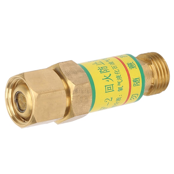 Oxygen Check Valve Flashback Arrestor Svejse-/skæreflamme Buster M16*1.5